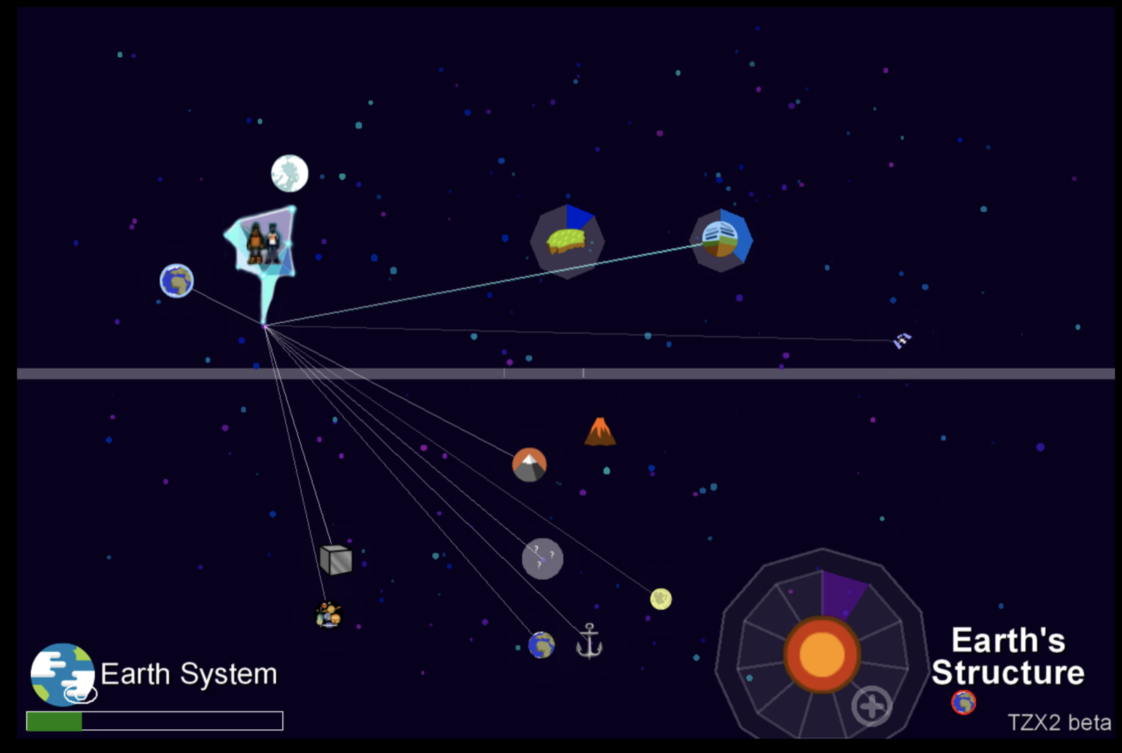 Time Zone X version 2 prototype interface